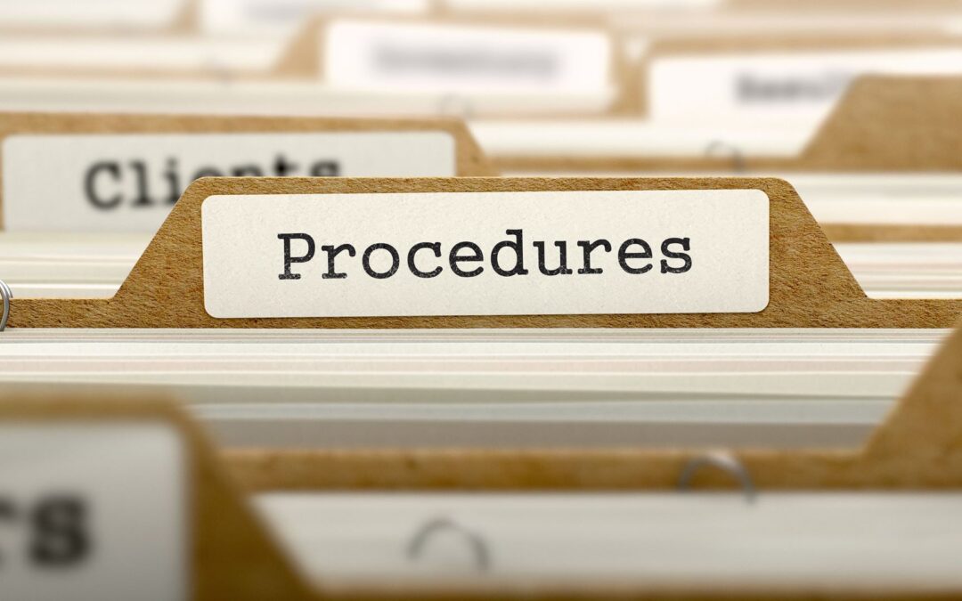 Standard Operating Procedures