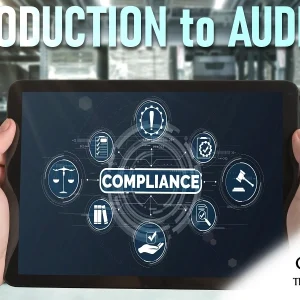 gdp-training-products-introduction-to-auditing-man-holding-ipad-with-compliance-diagram-cpd-approved