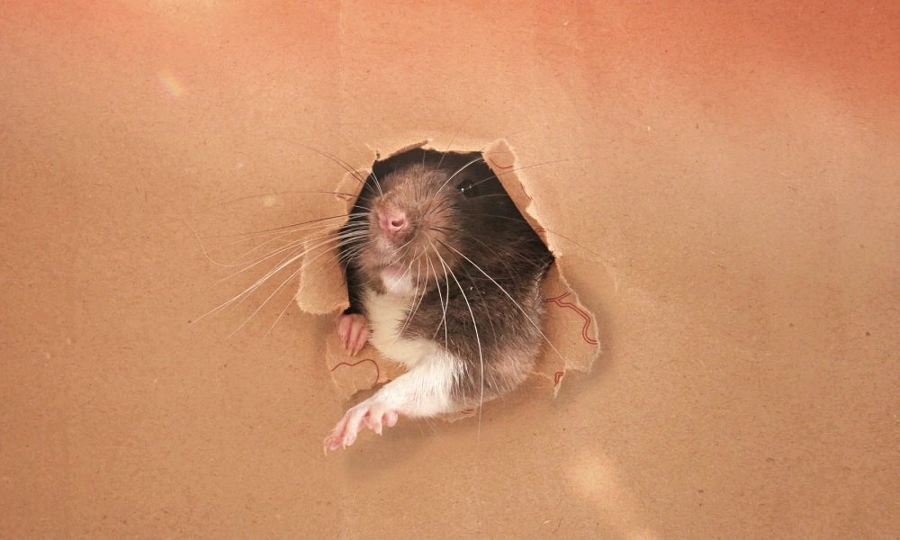 GDP-Training-products-Pest-Control-Control-Training-rat-breaking-through-cardboard-box